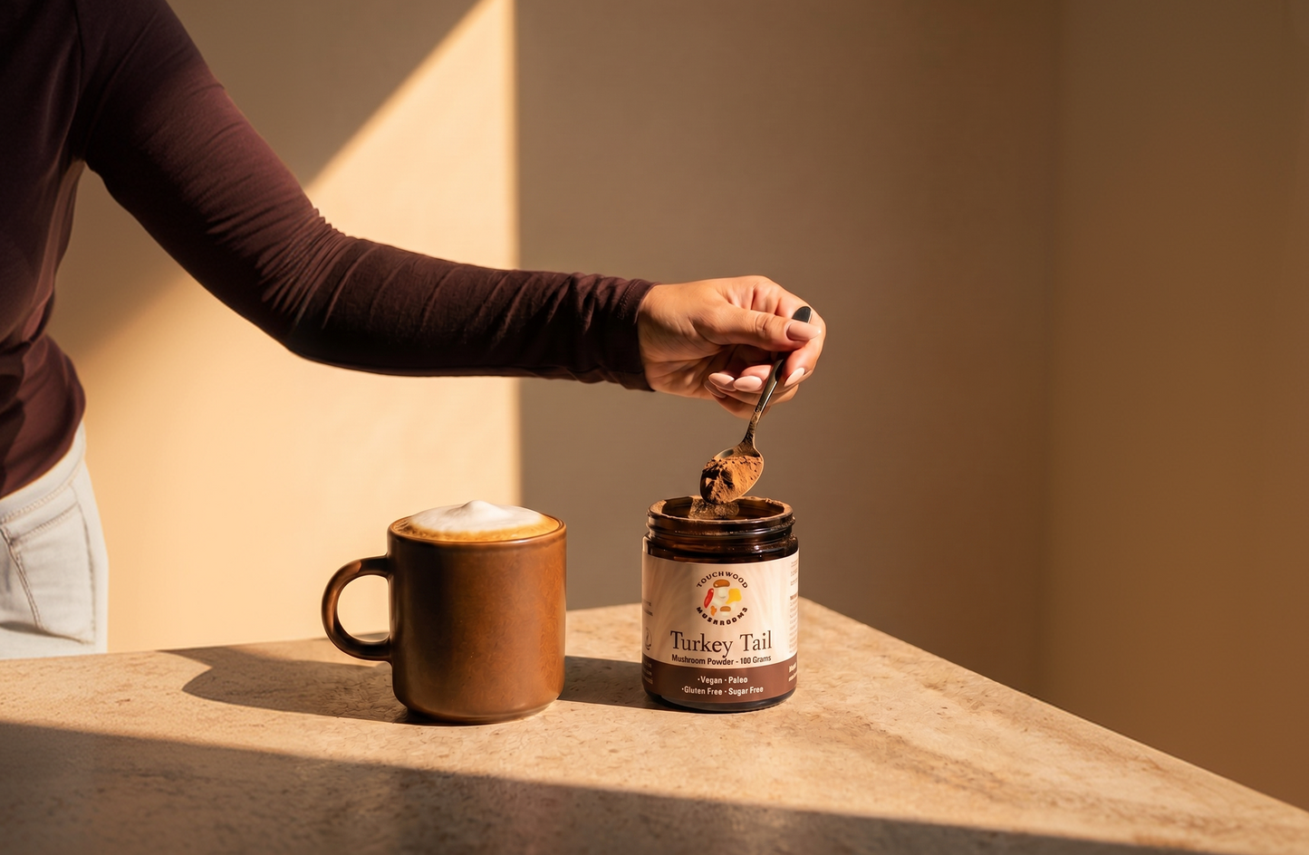 Looking for a coffee replacement? Functional mushroom for focus without the crash