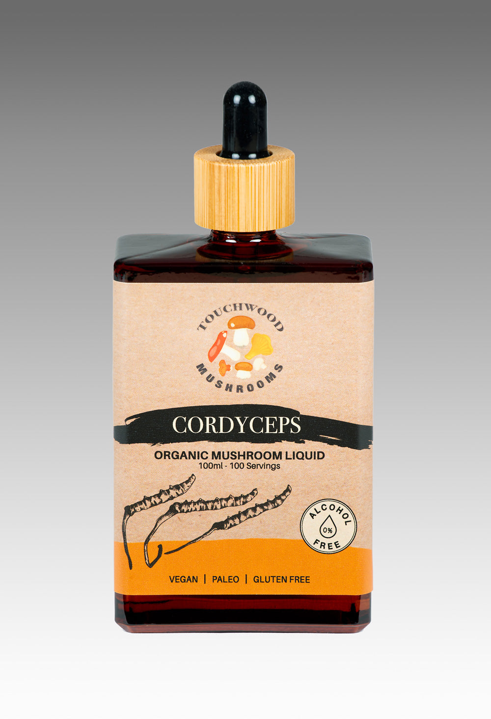 Cordyceps Alcohol Free Mushroom Liquid