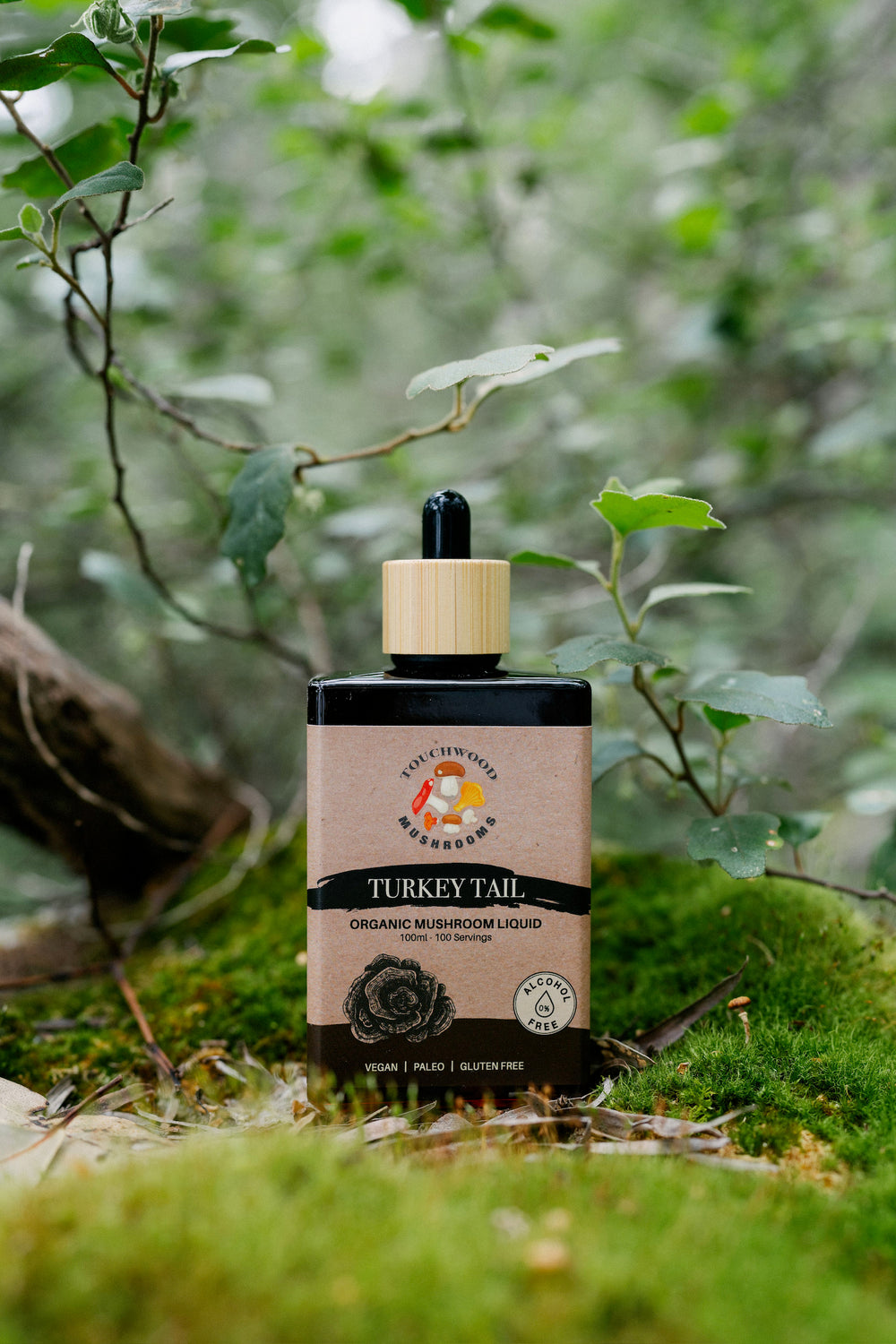 Turkey Tail Alcohol Free Mushroom Liquid